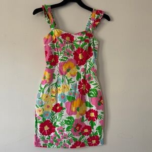 Lilly Pulitzer Colorful Floral Mini Dress